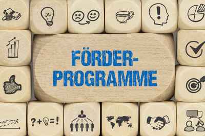 Schriftzug Förderprogramm